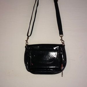 Cute black shiny purse